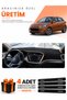 Hyundai̇ İ20 (2014-2020) Compatible Dashboard Protection Cover Auto Cover - Black-Beige - Hu002