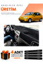 Fiat Palio (1999-2005) Compatible Dashboard Protection Cover Auto Cover - Black-Grey - Fi002