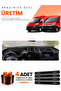 Ci̇troen Jumper (2006-2024) Compatible Dashboard Protection Cover Auto Cover - Black-Grey - Ci006