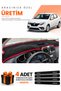 Renault Symbol Short Type 1 (2013-2021) Compatible Torpedo Protection Cover Auto Cover - S.Red - Re016