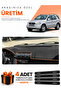 Mercedes W163 M-Class (1997-2005) Compatible Dashboard Protection Cover Auto Cover - Black-Brown - Mb016