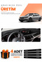Bmw G30 G31 G38 (2017-2023) Compatible Dashboard Protection Cover Auto Cover - Black-Grey - Bm008