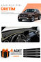 Mercedes Glc (2015-2020) Compatible Dashboard Protection Cover Auto Cover - Black-Beige - Mb015