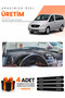 Mercedes Vi̇to W639 (2003-2014) Compatible Torpedo Protection Cover Auto Cover - Black - Mb025