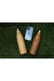 Geyer - Stainless Steel Water Bottle with Wood Print - Yellow - 3