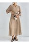 Maxi dress, beige - 5