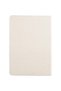 Adana - Recycled Canvas A5 Hard Cover Notebook with PU Pocket - Beige - 2