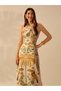Rochie maxi, mix culori - 2