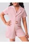 Short jumpsuit, pink
