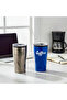 Double Wall SS Tumblers with PP Interior and Transparent Lid 580ml, Blue - 2