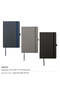 Appeel A5 PU Notebooks with Elastic Band Pen Loop Bookmark, Grey - 3