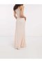 Rochie maxi, roz - 2