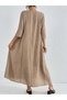 Maxi dress, beige - 2