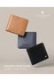 Leather Clip Wallet - Black - 5