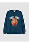 Crew Neck Printed Boys' T-Shirt (W6) - 3