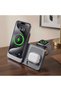 Argene - Magfold 3 in 1 Wireless Charger Stand - Metallic Grey - 7