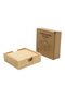 Bamboo Tea Coasters with Case - 5