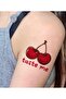Pack of 18 sheets Letters Minimalist romantic English temporary tattoo. Party Holiday Gift Hand Back Wrist Arm Shoulder Clavicle Abdominal Back Leg, Waterproof Tattoo Sticker. - 7