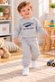 Ss Gi̇yi̇m Boys' Tracksuit Set – Mini Skate Club Printed 2-Piece Sports Set - 2