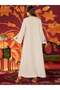 Rochie maxi, crem - 2