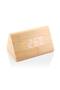 Triangular Wooden Desk Clock
