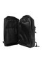 Travel Backpacks in Black Polyester Material - 7