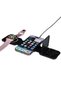 Bolero - 2 in 1 Wireless Charger with Multi Cable Set - Black