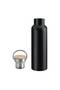 Stainless Steel Bamboo Flask - Model TM-013-SL, Silver - 3