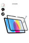 Screen Protector For Apple iPad 2025 (11th Generation) A16 10.9 inch Nano Ceramic Full Glue Full Cover Matte Flexible - Clear/Black - 4
