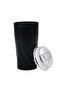Double Wall SS Tumblers with PP Interior and Transparent Lid 580ml, Blue - 6