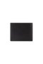Soft Grain Leather Two-Tone 8CC Bifold Wallet - Black/Mocha - 3