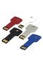Key Shaped USB Flash Drives, 8 GB / Red