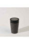 Circular Cup 8oz Grey & Ink, Black - 4