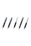 Calais Chrome/Blue Lacquer with Polished Chrome Appointments Ballpoint Pen (Blue Ink) - 6