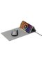 Blace - Recycled PU 15W Wireless Mousepad & Desk Organizer - Grey - 3