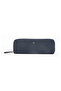 Leather Pen Case - Blue, Navy Blue - 2