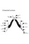 Camarade SurvivorPro Multi-Tool & Torch Duo, Black - 4