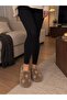 Women's Butterfly Patterned Winter Home Slippers Soft Thick Sole Warm Indoor Comfortable Slippers Guest Dowry Gift - 3