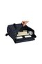 Leon - 17" Rolltop Backpack - Blue - 4