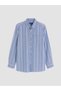 Esvab • Modern & Distinctive Standart Fit Striped Oxford Men's Shirt - 5