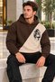 New Design Special Combination Men's Hooded Sweatshirt - 6