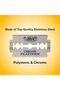 Chrome Platinum Double Edge Safety Razor Disposable Single Blades (100 Pack) - 3