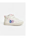 Lcw Steps Ecru Lilo and Stitch Printed Girls' Ankle Sneakers - 2