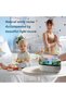 موزع رذاذ المطر 250 مل، موزع زيوت عطرية، مرطب هواء على شكل سحابة، مرطب بقطرات الماء مع وحدة تقطير - 4