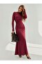 Rochie maxi, vișiniu