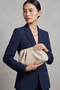 Themoissintreccio Knitted Leather Women's Shoulder & Portfolio & Clutch Bag - 2