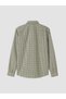 Quality Pieces from Çelebi Store Standard Fit Checked Embroidered Poplin Men's Shirt - 6