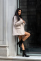Women's Black Heeled Boots 00286 - 4