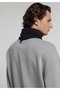 Men's Navy Blue Scarf - 2