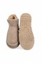 Mink Suede Textured Thick Soled Boots with Fur Inside, Practical for Daily Use and Comfortable - 3